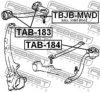 FEBEST TAB-184 Control Arm-/Trailing Arm Bush